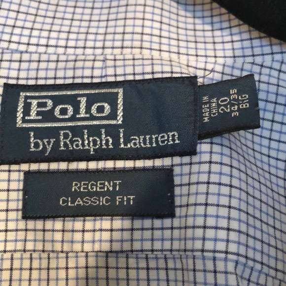 Blue, Black&White Plaid Ralph Lauren Size 20:34/35 - Picture 4 of 8